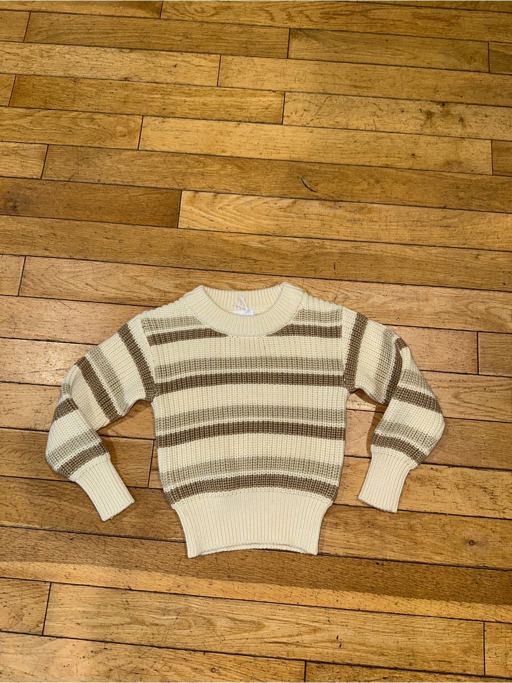 NWT Baby Jamie Kay long sleeve striped sweater knit